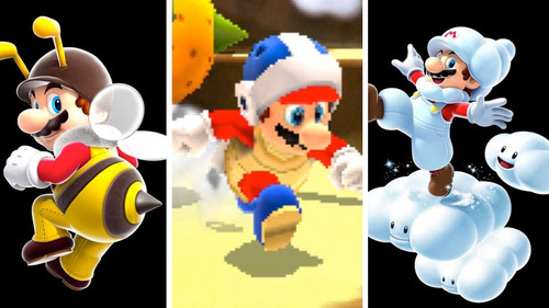 Mario power's up