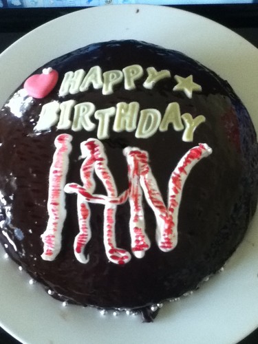 My home made Birthday cake 4 Ian