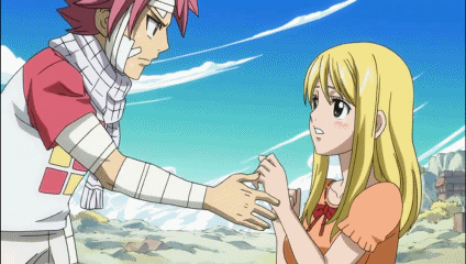 Natsu and Lucy