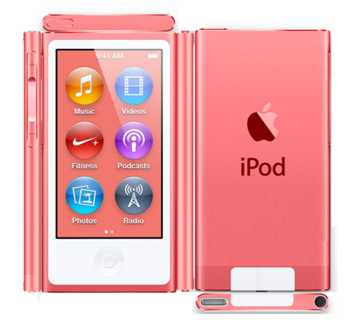  Paper 粉, 粉色 ipod的, ipod Nano
