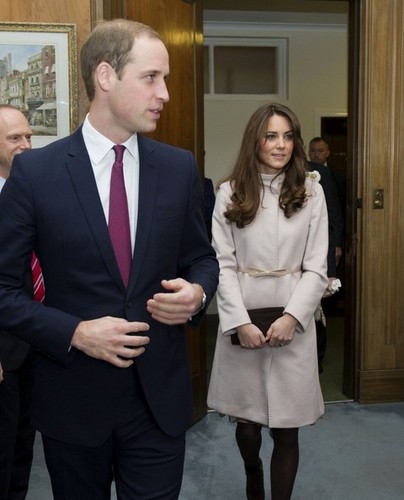  Prince William, Duke of Cambridge meets dignitaries