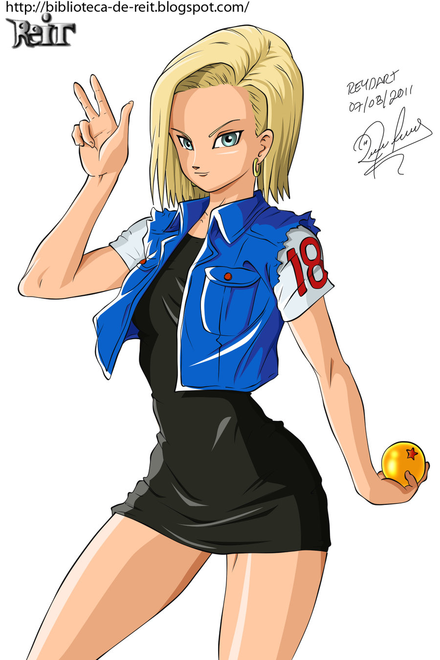 Sexy Android 18