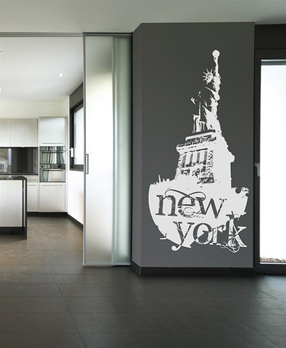  The New York Statue of Liberty दीवार Stickers