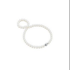  Tiffany Signature Pearl ожерелье