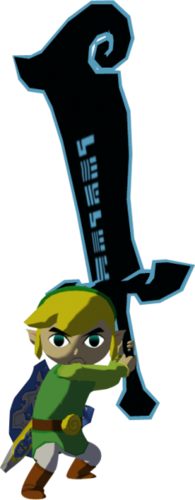  Toon Link with Phantom Ganon's sword