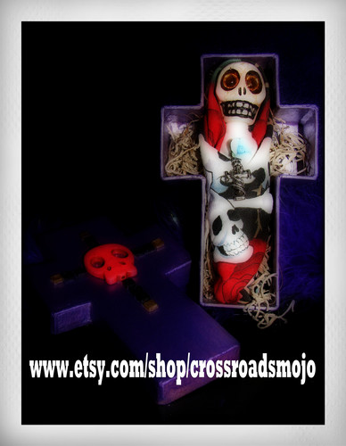  Voodoo Doll and Coffin