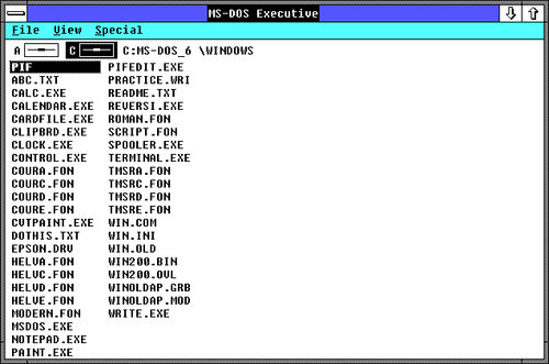 Windows 2.0 screenshot