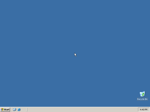  Windows Server 2003 screenshot