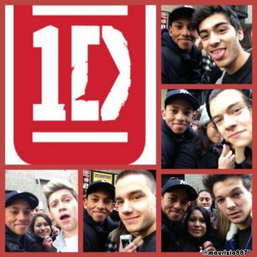  one direction, David Letterman tampil NYC, 2012