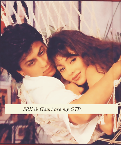  shahrukh khan & Gauri ^^