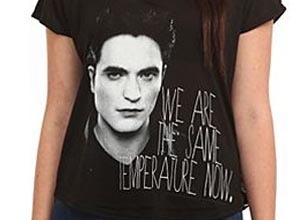  BD 2 Edward t-shirt "We're the same temperature now"