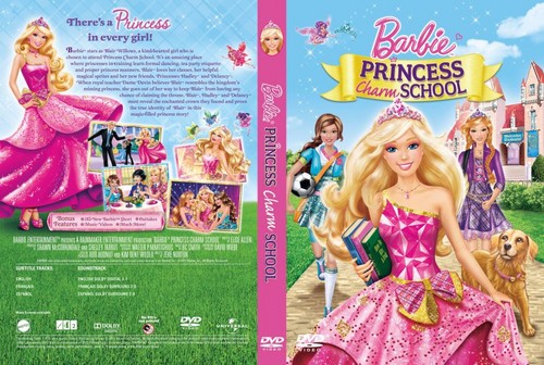  Barbie films DVD covers