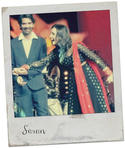 Barun And Sanaya At Star Parivaar Live. tour