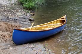  Blue mtumbwi, canoe