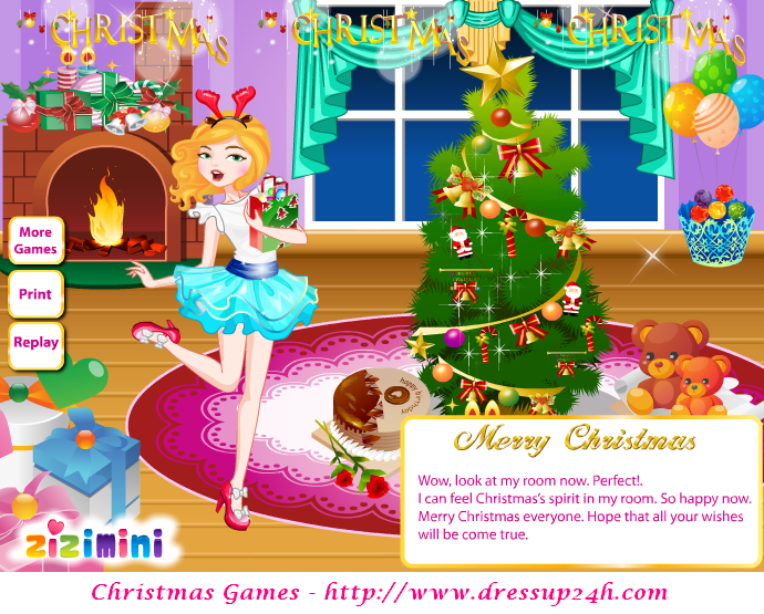 Christmas Games Dress Up Photo 33070339 Fanpop - My Xmas Room Decoration Games