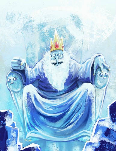 Ice king's throne realistic