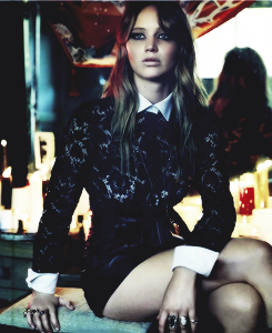  Jennifer Lawrence for Vogue Italy 2012