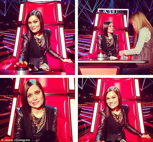  Jessie during The Voice auditions <3