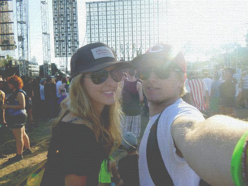  Josh Hutcherson and Lanchen Mihalic 9/8/2012