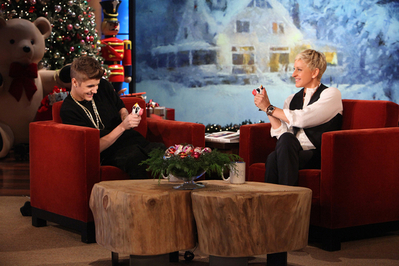  Justin On Ellen