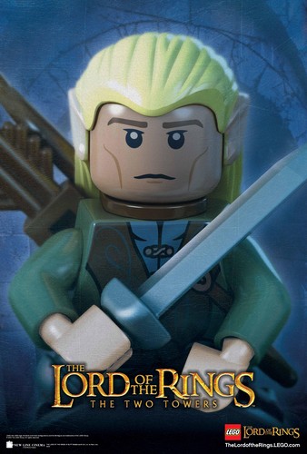  Legolas Lego collection poster