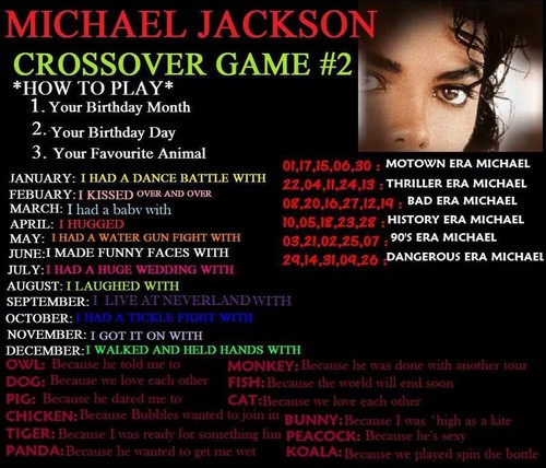 MJ Crossover game