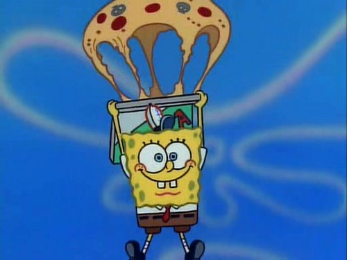  pizza, bánh pizza Parachute