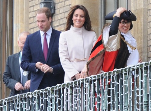  Prince William and Kate Middleton in Cambridge