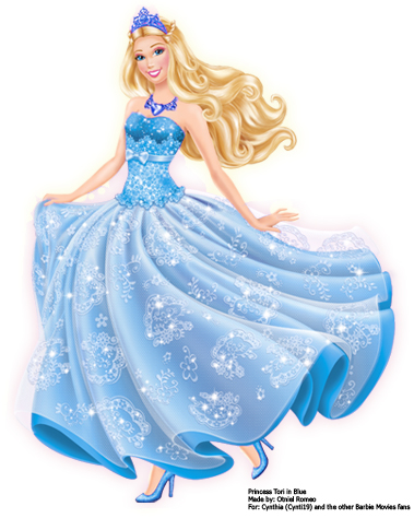 Princess Tori in Blue