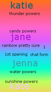  pelangi, rainbow Pretty Cure