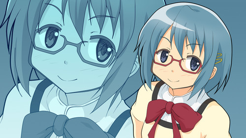  Sayaka with Glasses