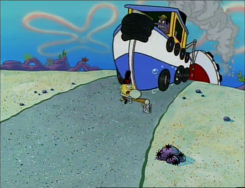Squidward Saves Spongebob