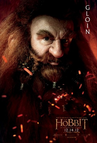  The Hobbit Movie Poster - Gloin