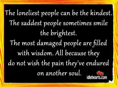  The Loneliest People