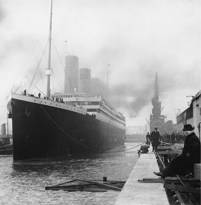 The Titanic Before Sailing