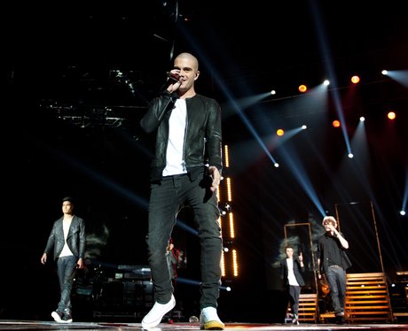  The Wanted At the Jingle 钟, 贝尔 Ball 2012