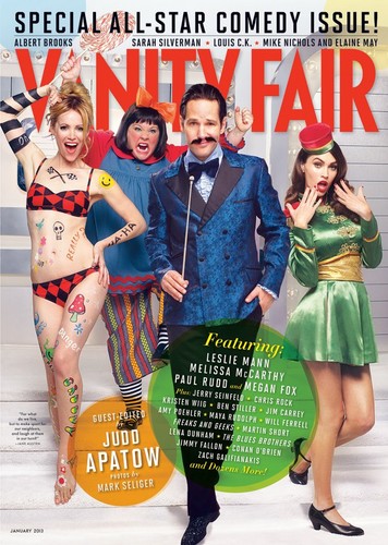  Vanity Fair’s First-Ever Comedy Issue Guest-Edited 의해 Judd Apatow
