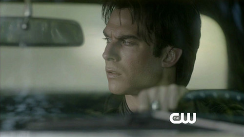  damon and elena screencaps from the 4x09 webclip.