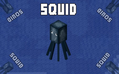  মাইন ক্র্যাফট squid