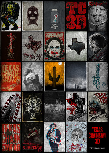 25 Texas Chainsaw 3D Posters