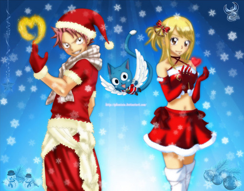  A fairy NALU（纳兹与露西） 圣诞节