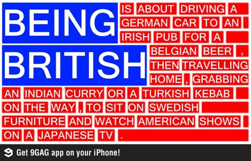  Being British