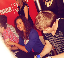 Bradley James and Angel Coulby 2010 (3)