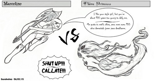 Flame Princess vs. Marceline