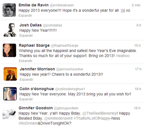  Happy New Year!! - Twitter [OUAT cast]
