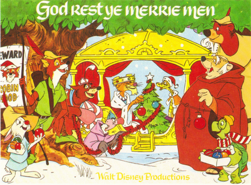 Have a Merry Disney Christmas! (Robin Hood)