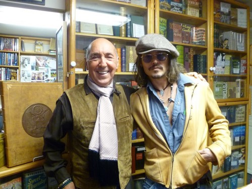  Johnny In a bookshop, Dec 22