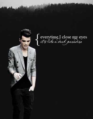  Josh Everytime I Close My Eyes It's Like A Dark Paradise "Perfect In Every Way" :) 100% Real ♥