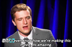  Josh Hutcherson about the Catching آگ کے, آگ cast