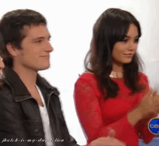  Josh Hutcherson and Vanessa Hudgens visiting kids from young talent time